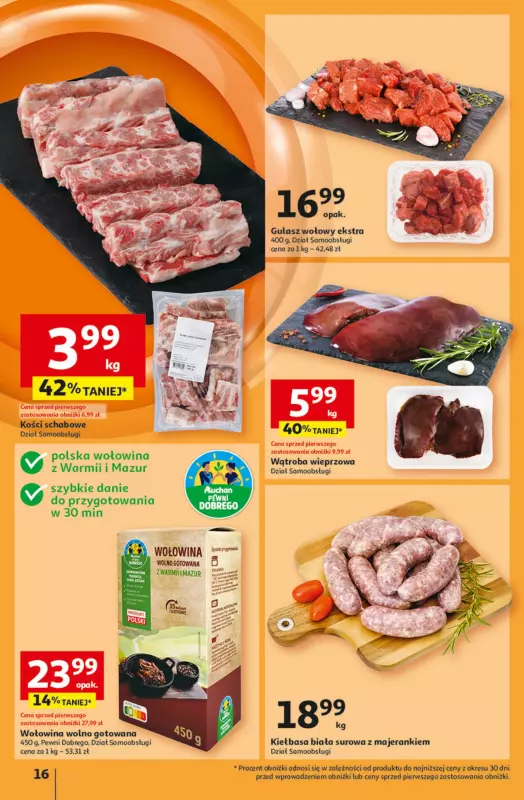 Auchan - gazetka promocyjna Gazetka Pewność Niskich Cen Hipermarket Auchan  do środy 05.02 - strona 18