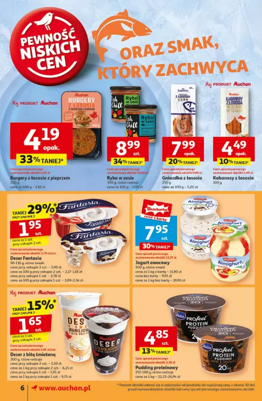 Auchan - gazetka promocyjna Gazetka Pewność Niskich Cen Supermarket Auchan od czwartku 30.01 do środy 05.02 - strona 8