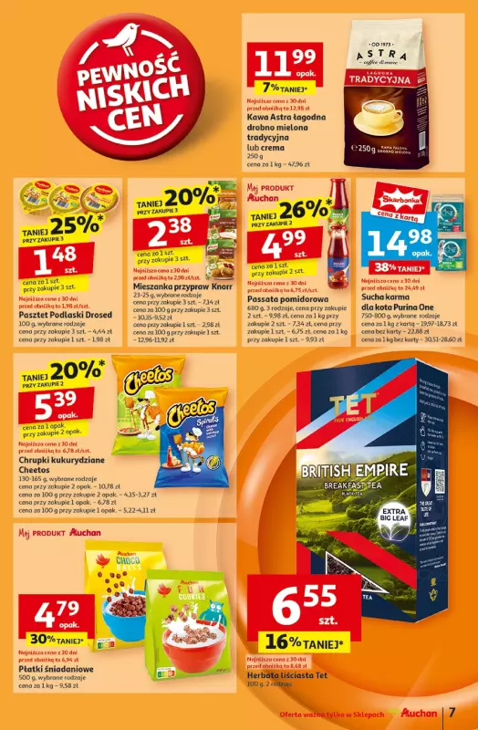 Auchan - gazetka promocyjna Gazetka Pewność Niskich Cen Moje Auchan  do środy 05.02 - strona 9