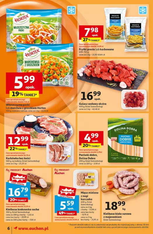 Auchan - gazetka promocyjna Gazetka Pewność Niskich Cen Moje Auchan  do środy 05.02 - strona 8