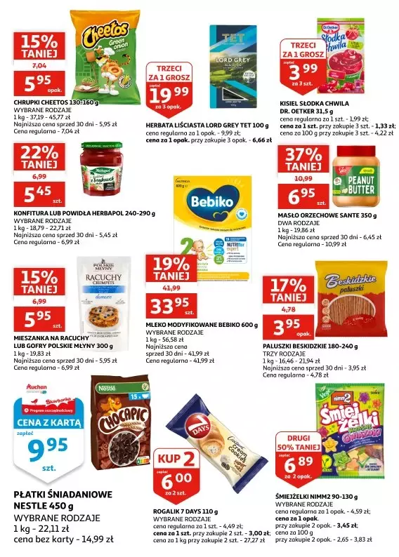 Auchan - gazetka promocyjna Racibórz I Najlepsze okazje czekają na Ciebie od środy 29.01 do wtorku 04.02 - strona 15