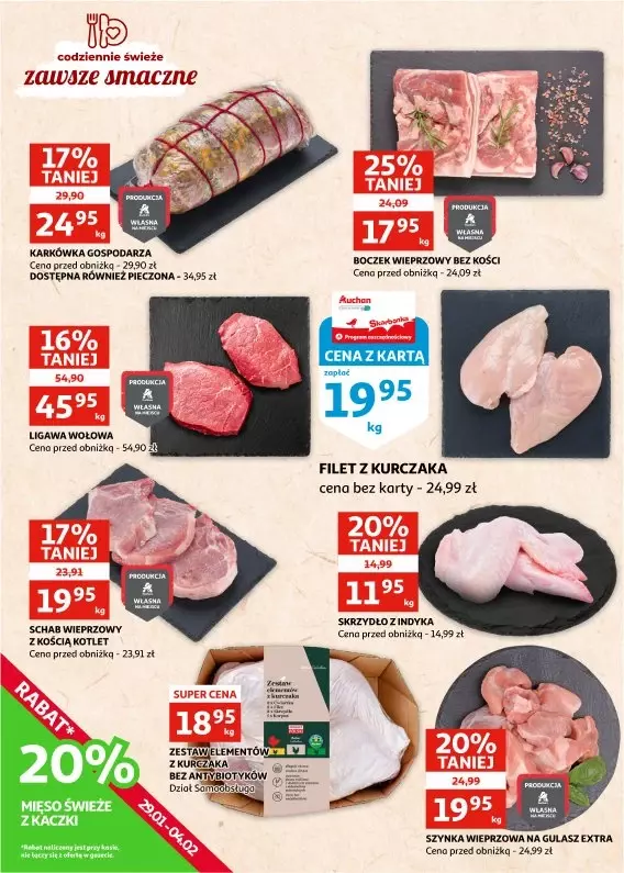 Auchan - gazetka promocyjna Racibórz I Najlepsze okazje czekają na Ciebie od środy 29.01 do wtorku 04.02 - strona 5