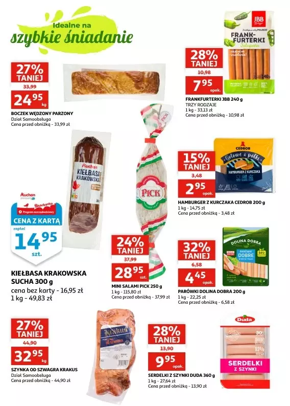 Auchan - gazetka promocyjna Racibórz I Najlepsze okazje czekają na Ciebie od środy 29.01 do wtorku 04.02 - strona 12