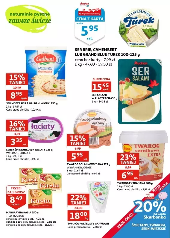 Auchan - gazetka promocyjna Racibórz I Najlepsze okazje czekają na Ciebie od środy 29.01 do wtorku 04.02 - strona 10