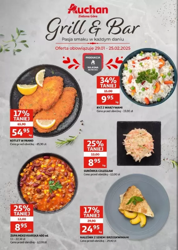 Auchan - gazetka promocyjna Gazetka Zielona Góra I Tradycja smaku od środy 29.01 do wtorku 25.02 - strona 2