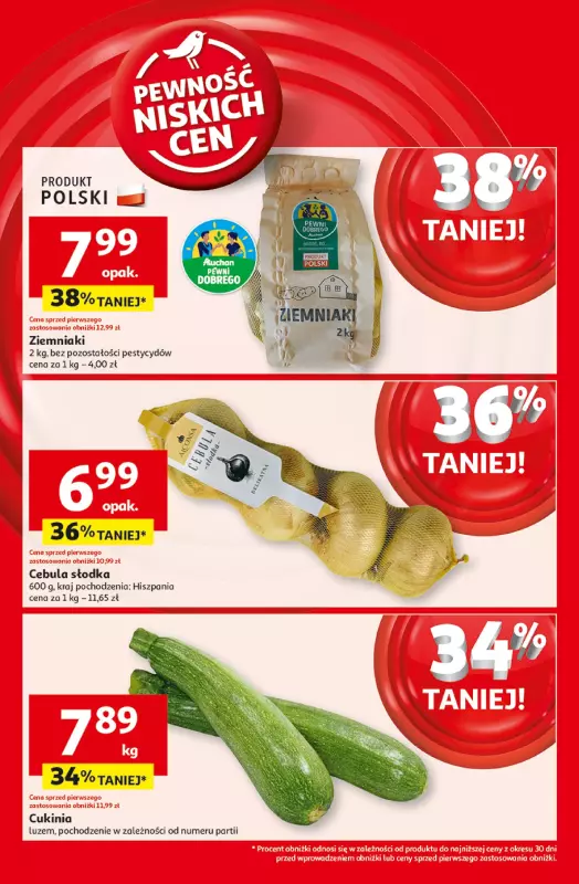 Auchan - gazetka promocyjna Gazetka z MAŁĄ CENKĄ dźwigniesz więcej! Hipermarket Auchan  do środy 12.02 - strona 14