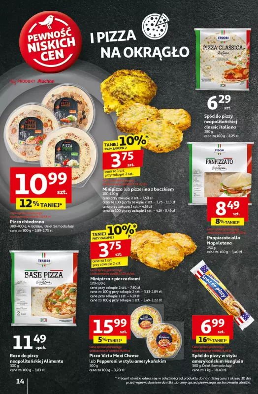 Auchan - gazetka promocyjna Gazetka z MAŁĄ CENKĄ dźwigniesz więcej! Hipermarket Auchan od czwartku 06.02 do środy 12.02 - strona 16