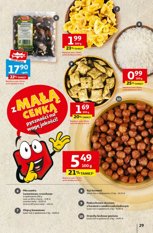 Auchan - gazetka promocyjna Gazetka z MAŁĄ CENKĄ dźwigniesz więcej! Hipermarket Auchan  do środy 12.02 - strona 31