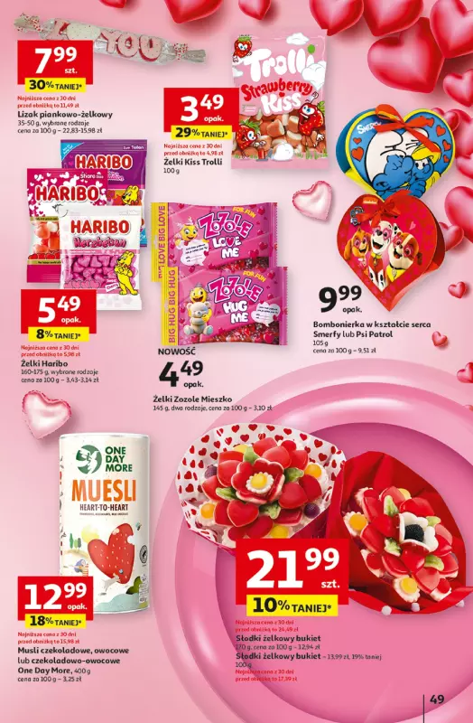 Auchan - gazetka promocyjna Gazetka z MAŁĄ CENKĄ dźwigniesz więcej! Hipermarket Auchan  do środy 12.02 - strona 57