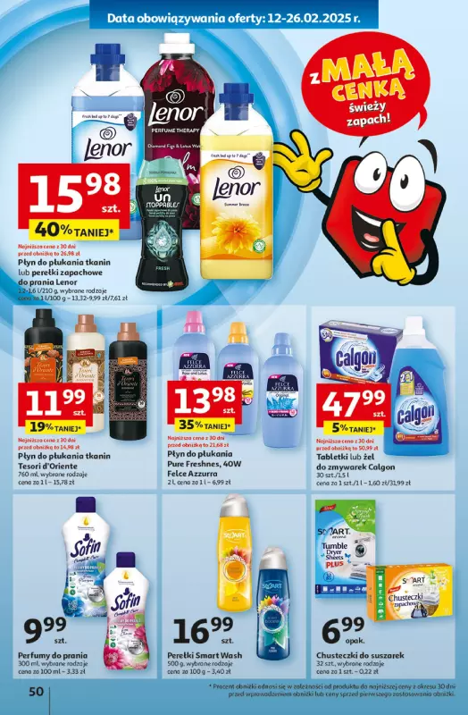 Auchan - gazetka promocyjna Z MAŁĄ CENKĄ dźwigniesz więcej! Hipermarket  do środy 19.02 - strona 58