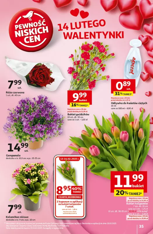 Auchan - gazetka promocyjna Z MAŁĄ CENKĄ dźwigniesz więcej! Hipermarket od czwartku 13.02 do środy 19.02 - strona 37