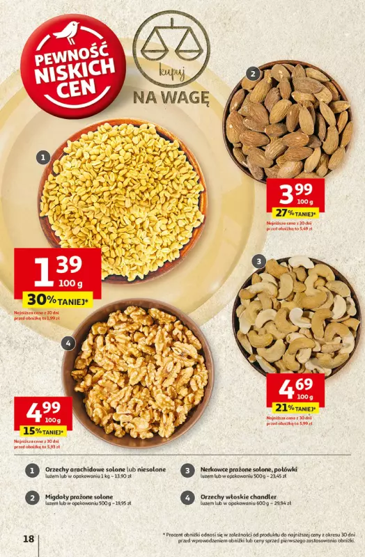 Auchan - gazetka promocyjna Z MAŁĄ CENKĄ dźwigniesz więcej! Hipermarket  do środy 19.02 - strona 20