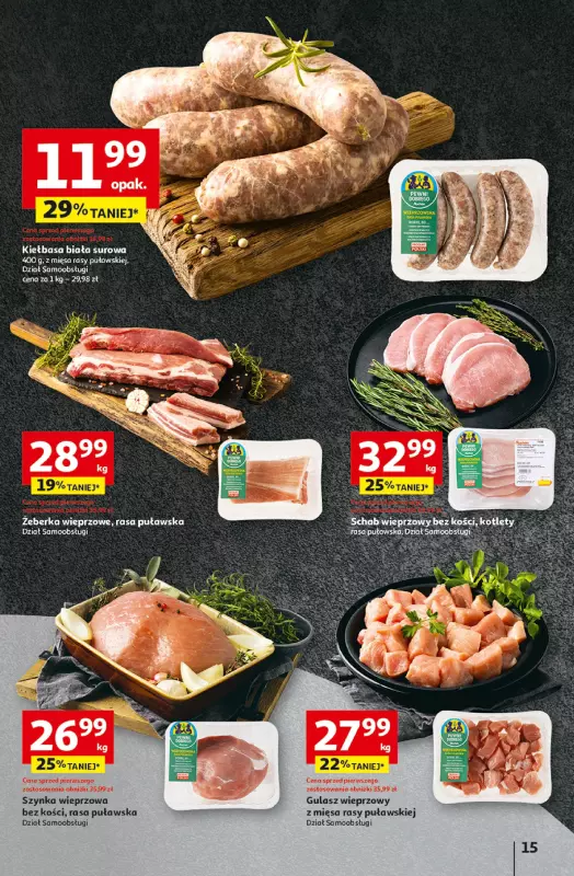 Auchan - gazetka promocyjna Z MAŁĄ CENKĄ dźwigniesz więcej! Hipermarket od czwartku 13.02 do środy 19.02 - strona 17