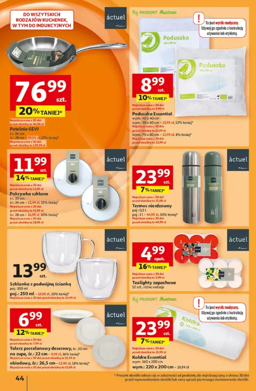 Auchan - gazetka promocyjna Gazetka Pewność Niskich Cen Hipermarket  do środy 26.02 - strona 52