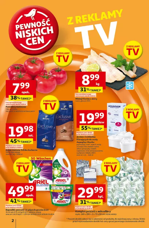 Auchan - gazetka promocyjna Gazetka Pewność Niskich Cen Hipermarket  do środy 26.02 - strona 2