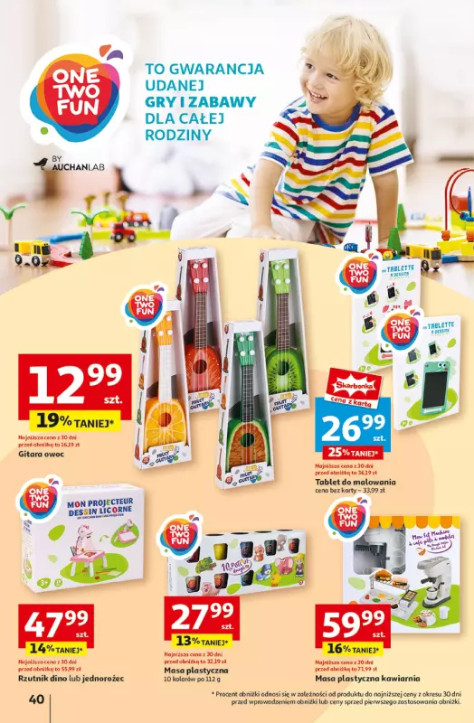 Auchan - gazetka promocyjna Gazetka Pewność Niskich Cen Hipermarket  do środy 26.02 - strona 48