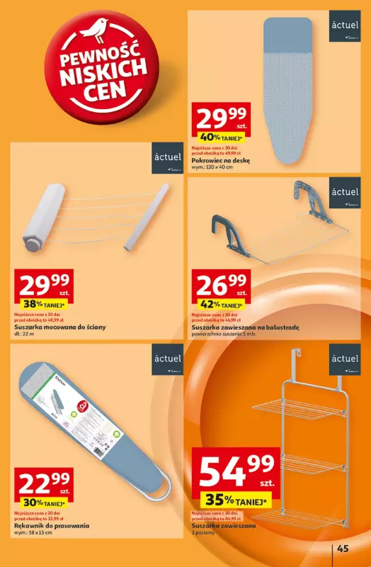 Auchan - gazetka promocyjna Gazetka Pewność Niskich Cen Hipermarket  do środy 26.02 - strona 53