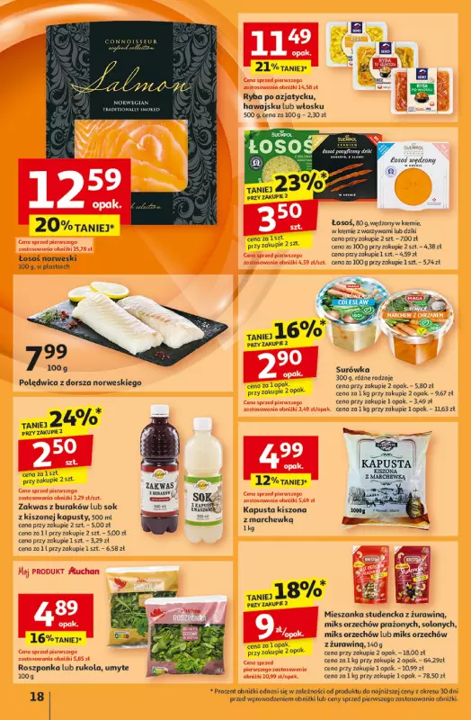 Auchan - gazetka promocyjna Gazetka Pewność Niskich Cen Hipermarket  do środy 26.02 - strona 20