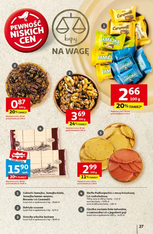 Auchan - gazetka promocyjna Gazetka Pewność Niskich Cen Hipermarket  do środy 26.02 - strona 29