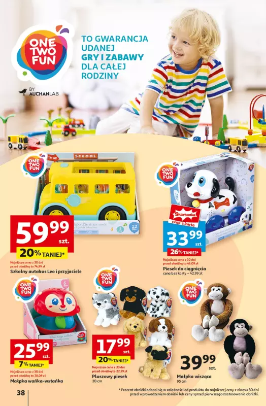 Auchan - gazetka promocyjna Gazetka Pewność Niskich Cen Hipermarket  do środy 26.02 - strona 46