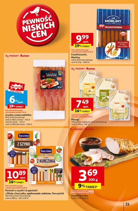 Auchan - gazetka promocyjna Gazetka Pewność Niskich Cen Hipermarket  do środy 26.02 - strona 23