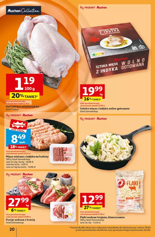 Auchan - gazetka promocyjna Gazetka Pewność Niskich Cen Hipermarket  do środy 26.02 - strona 22