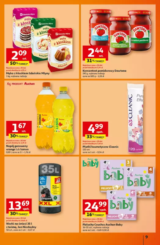 Auchan - gazetka promocyjna Gazetka Pewność Niskich Cen Hipermarket  do środy 26.02 - strona 11