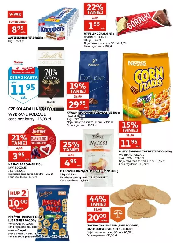 Auchan - gazetka promocyjna Gazetka Zielona Góra I Czas na pączkowe szaleństwo od środy 19.02 do wtorku 25.02 - strona 22