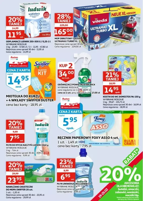 Auchan - gazetka promocyjna Gazetka Zielona Góra I Czas na pączkowe szaleństwo od środy 19.02 do wtorku 25.02 - strona 26