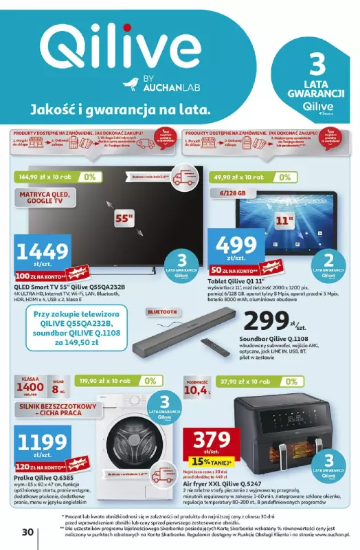 Auchan - gazetka promocyjna Gazetka Pewność Niskich Cen Hipermarket  do środy 05.03 - strona 38