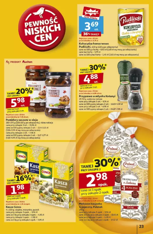 Auchan - gazetka promocyjna Gazetka Pewność Niskich Cen Hipermarket od czwartku 27.02 do środy 05.03 - strona 25