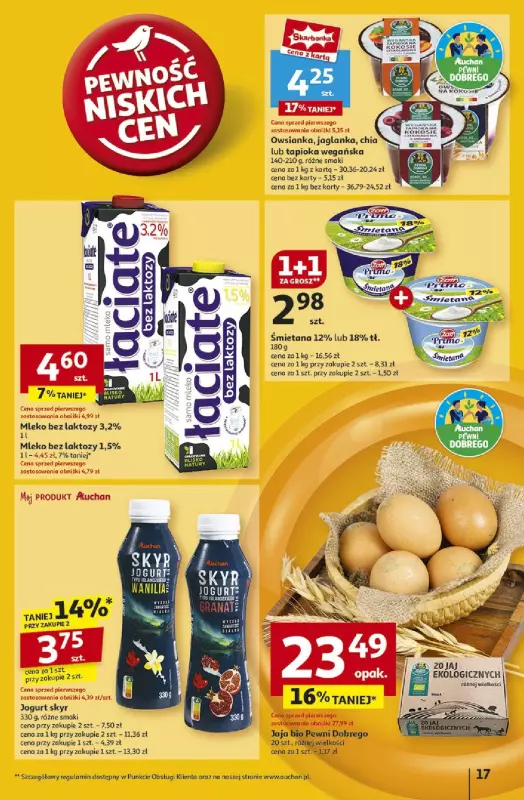 Auchan - gazetka promocyjna Gazetka Pewność Niskich Cen Hipermarket od czwartku 27.02 do środy 05.03 - strona 19