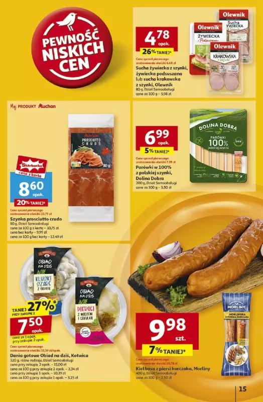 Auchan - gazetka promocyjna Gazetka Pewność Niskich Cen Hipermarket od czwartku 27.02 do środy 05.03 - strona 17