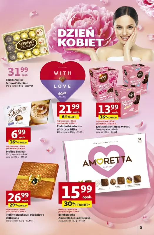 Auchan - gazetka promocyjna Gazetka Pewność Niskich Cen Hipermarket  do środy 05.03 - strona 5