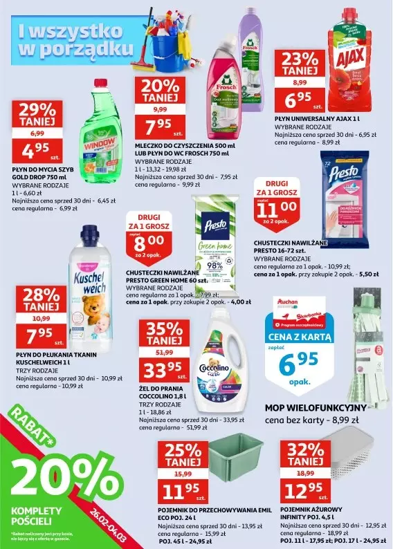 Auchan - gazetka promocyjna Gazetka Racibórz od środy 26.02 do wtorku 04.03 - strona 24