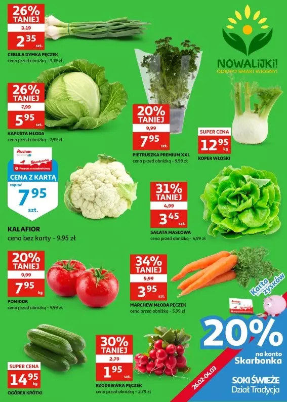 Auchan - gazetka promocyjna Gazetka Zielona Góra od środy 26.02 do wtorku 04.03 - strona 13