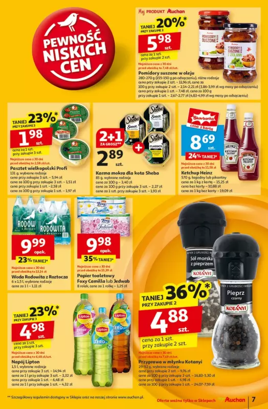 Auchan - gazetka promocyjna Gazetka Pewność Niskich Cen Moje Auchan od czwartku 27.02 do środy 05.03 - strona 9