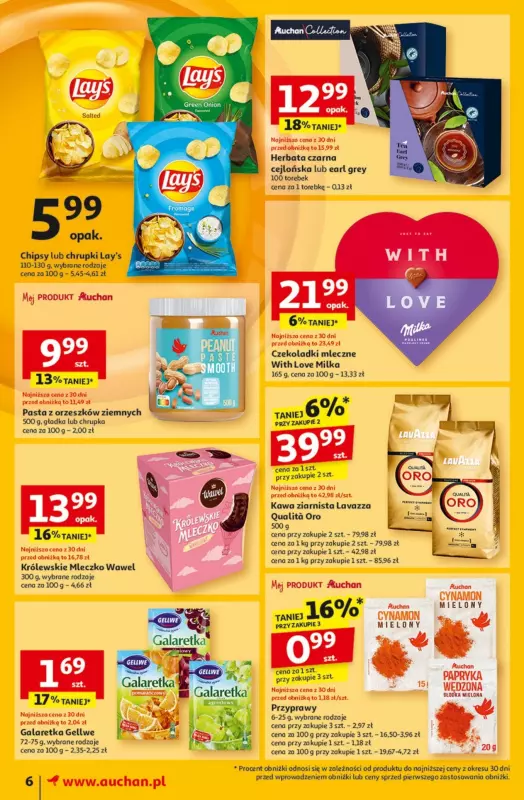 Auchan - gazetka promocyjna Gazetka Pewność Niskich Cen Moje Auchan  do środy 05.03 - strona 8