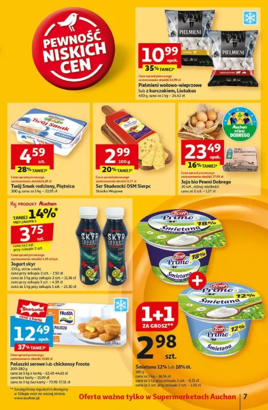 Auchan - gazetka promocyjna Gazetka Pewność Niskich Cen Supermarket Auchan od czwartku 27.02 do środy 05.03 - strona 9