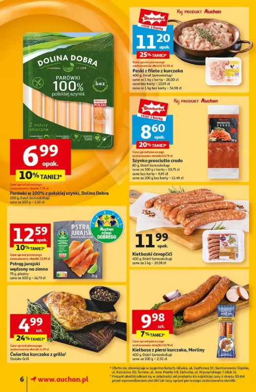 Auchan - gazetka promocyjna Gazetka Pewność Niskich Cen Supermarket Auchan  do środy 05.03 - strona 8