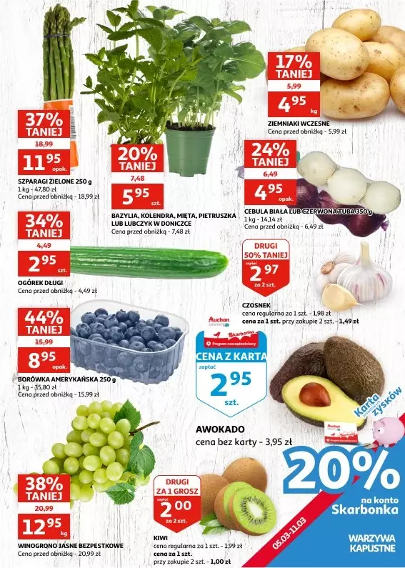 Auchan - gazetka promocyjna Gazetka Zielona Góra I Świętuj z nami Dzień Kobiet od środy 05.03 do wtorku 11.03 - strona 11