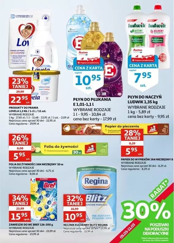 Auchan - gazetka promocyjna Gazetka Zielona Góra I Świętuj z nami Dzień Kobiet od środy 05.03 do wtorku 11.03 - strona 23