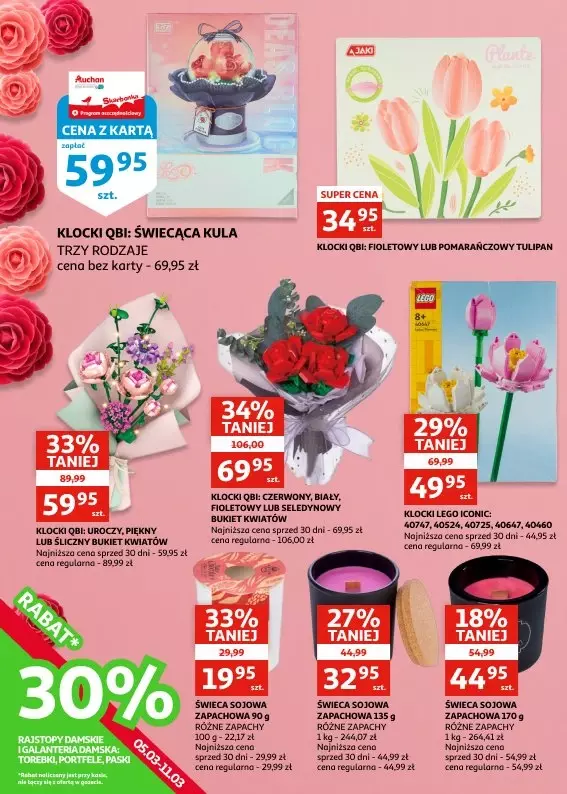 Auchan - gazetka promocyjna Gazetka Zielona Góra I Świętuj z nami Dzień Kobiet od środy 05.03 do wtorku 11.03 - strona 6