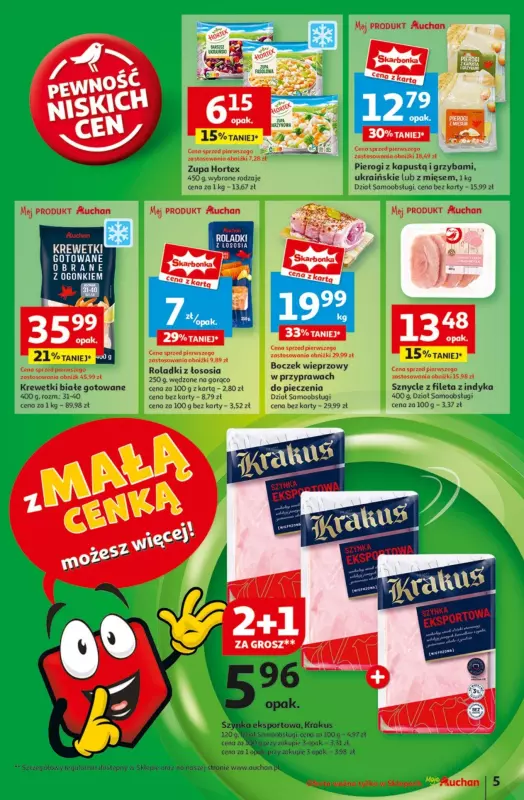 Auchan - gazetka promocyjna Gazetka Pewność Niskich Cen Moje Auchan od czwartku 06.03 do środy 12.03 - strona 7