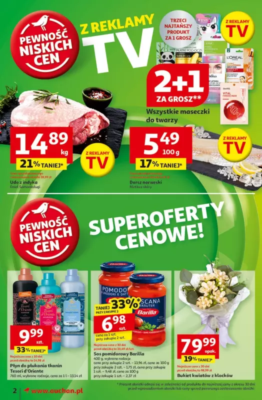 Auchan - gazetka promocyjna Gazetka Pewność Niskich Cen Moje Auchan od czwartku 06.03 do środy 12.03 - strona 2