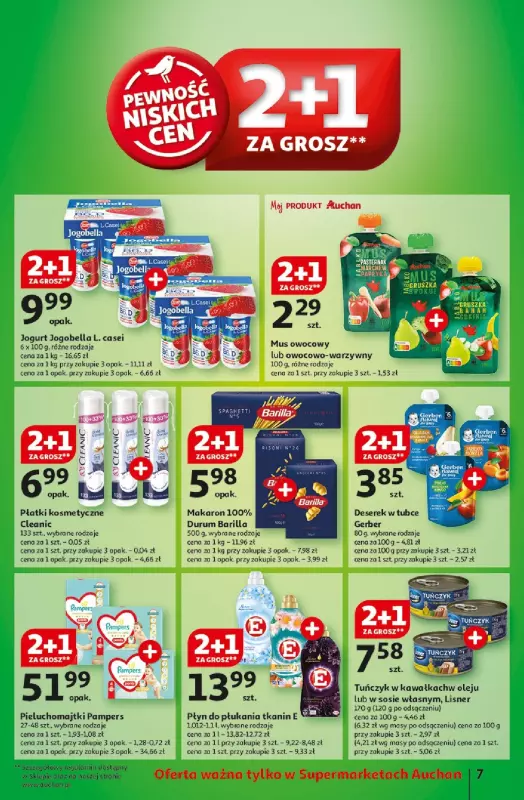 Auchan - gazetka promocyjna Gazetka Pewność Niskich Cen Supermarket Auchan od czwartku 06.03 do środy 12.03 - strona 9