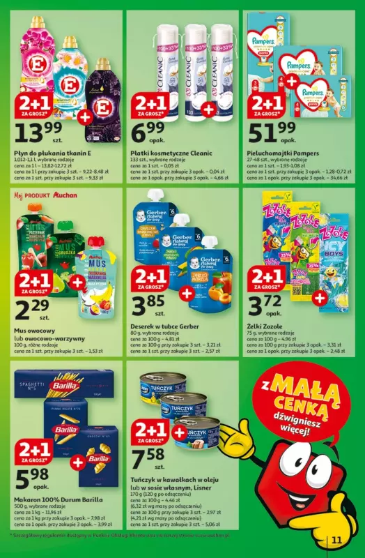 Auchan - gazetka promocyjna Gazetka Pewność Niskich Cen Hipermarket od czwartku 06.03 do środy 12.03 - strona 13