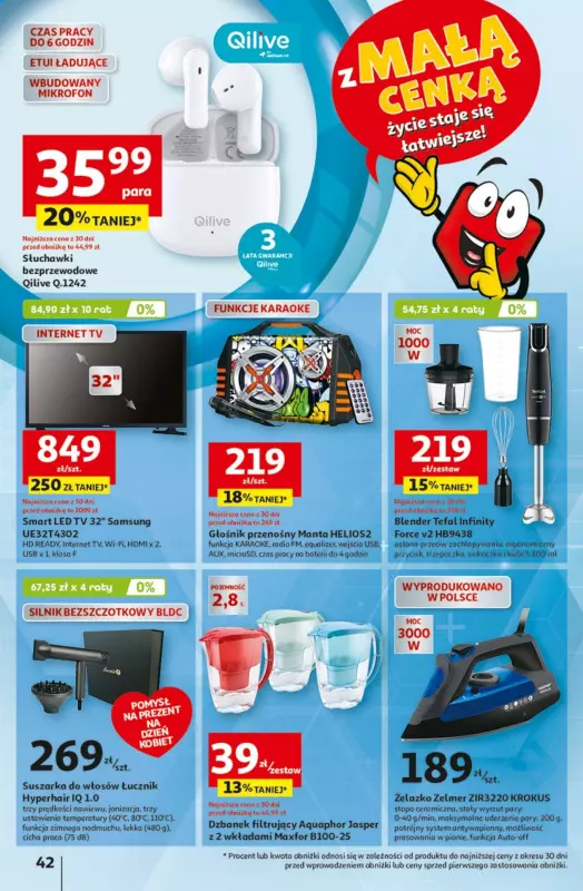 Auchan - gazetka promocyjna Gazetka Pewność Niskich Cen Hipermarket od czwartku 06.03 do środy 12.03 - strona 46