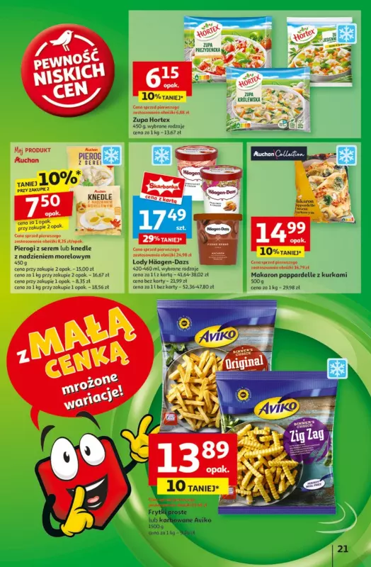 Auchan - gazetka promocyjna Gazetka Pewność Niskich Cen Hipermarket od czwartku 06.03 do środy 12.03 - strona 23