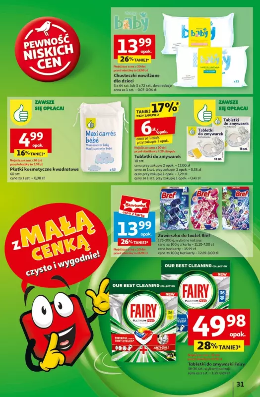 Auchan - gazetka promocyjna Gazetka Pewność Niskich Cen Hipermarket od czwartku 06.03 do środy 12.03 - strona 33